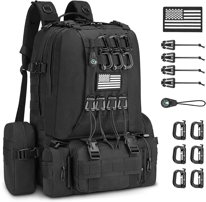 CVLIFE 60L Tactical Backpack