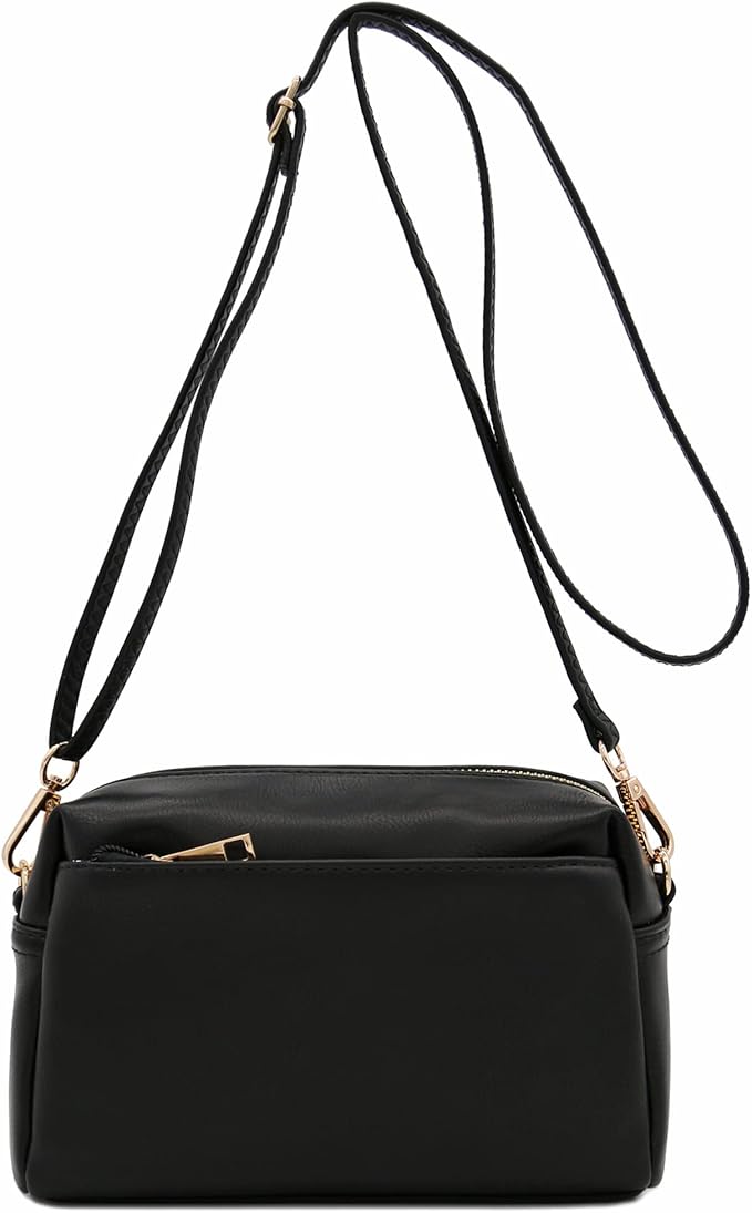 FashionPuzzle Triple Zip Bag