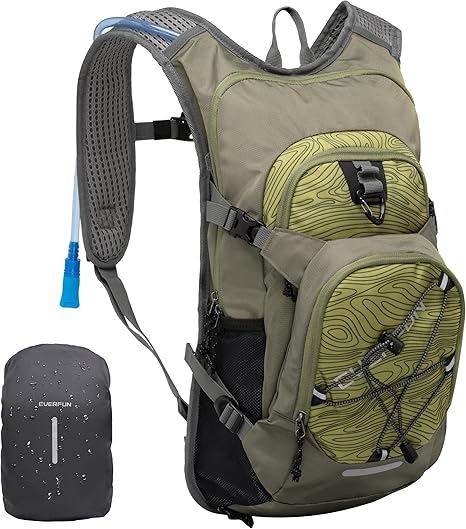 18L Hydration Backpack with Insulated Bladder Compartment