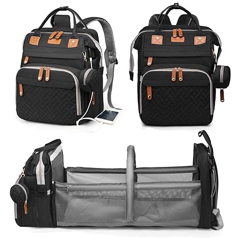Large Capacity Diaper Backpack