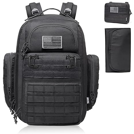 Large Military Style Diaper Backpack