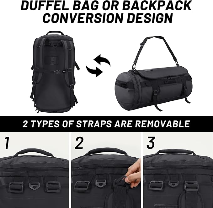 Design features of heavy duty duffel