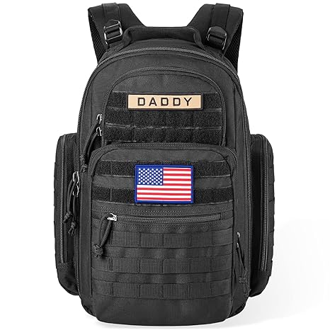 Military MOLLE Diaper Backpack